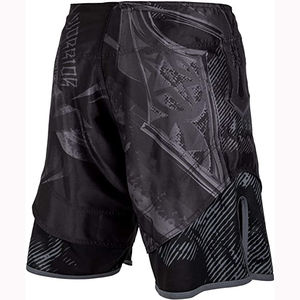 Pantalones cortos MMA con estampado de sublimación personalizado, pantalones cortos Mma para hombre, transpirables con OEM Primium, pantalones cortos MMA de alta calidad para hombre - Product Image 3