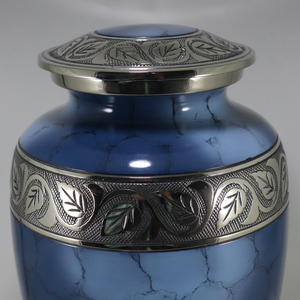 โกศเผาศพโลหะทันสมัยที่มีดีไซน์ปรับได้ตามต้องการเก็บขี้เถ้าเพื่อความปลอดภัย - Product Image 4