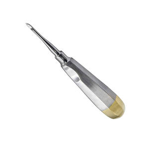 Kit d'ascenseur dentaire complet professionnel Ascenseurs dentaires à pointe de racine d'extraction droite en acier inoxydable - Product Image 1