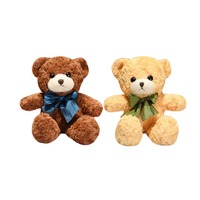 Ours en peluche personnalisé de haute qualité, jouet en peluche, ours en peluche de 33 cm avec ruban, poupée en peluche, ours en peluche mignons