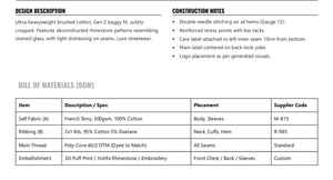 Sweat à capuche oversize Rhapsody, sweat à capuche premium pour homme, streetwear, designer, mode urbaine, style viral, imprimé épais, CulturePiece - Product Image 6