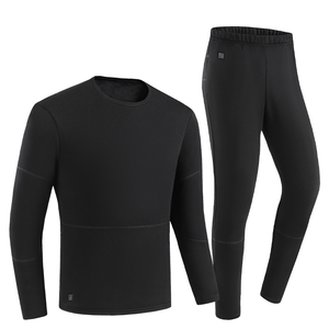 Ensemble 2 pièces thermique chauffant et respirant pour homme, <span class=keywords><strong>sous</strong></span>-vêtements chauffants à 28 zones (haut et bas), rechargeable, pour l'hiver - Product Image 3