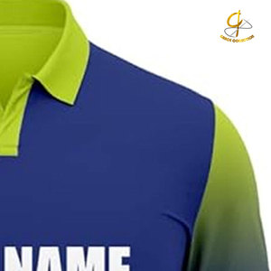 Camiseta de Cricket Casual para Hombre de la Mejor Calidad con Logotipo y Diseño Personalizados, Impresión Digital, 100% Algodón, Transpirable, Manga Corta - Product Image 5