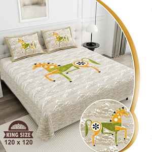 Ensemble de draps en coton de qualité élégante imprimé floral solide Style classique confortable et idéal pour offrir 3 pièces - Product Image 1