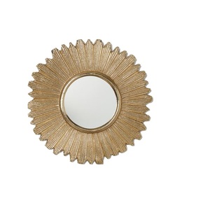 Espejo de pared de buena calidad de Metal de latón para decoración del hogar y decoración montada en la pared del baño Marco de espejo de Metal de latón - Product Image 6