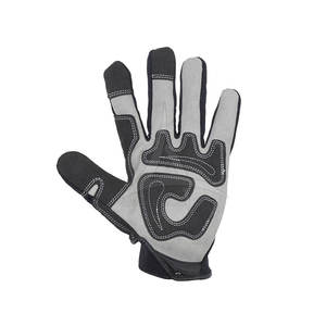 Mechanic Safety <b>Gloves</b> Durable with Reinforced Thumb and Wear Resistant Grip Palm Leather Neoprene Silicone-free Customizable - Product Image 4