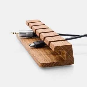 Organisateur de cordons en bois, artisanat de qualité supérieure, finition lisse, vente en gros directe d'usine - Product Image 1