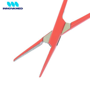 Pinzas Hemostáticas Rectas Manuales de Acero Inoxidable Quirúrgico, Tipo Mosquito con Bloqueo, Juego de Instrumentos con Certificación de Seguridad Mol de Fábrica - Product Image 4