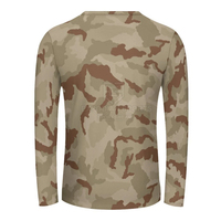 T-shirt camouflage léger pour homme, personnalisable, en polyester/coton, séchage rapide, idéal pour les activités décontractées en extérieur – Confort optimal et haute qualité