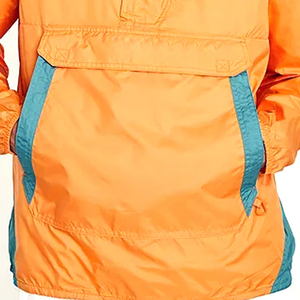 Mens Waterproof Reversible Windbreaker <b>Jacket</b> 100% Nylon Breathable Summer Casual Outdoor Stand Regular <b>Canvas</b> Front - Product Image 6