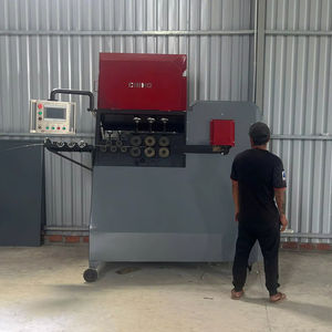 Máquina Automática para Doblar Varillas de Acero Inoxidable de 6-12 mm con Motor PLC y Componentes de Motor, Motor de 2.6kW, Peso de 450 kg - Product Image 1