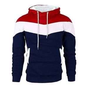 Sudaderas con capucha de lana de invierno transpirables de calidad superior para hombre Logotipo de colores personalizados con impresión digital de bolsillo-Alta calidad MOQ bajo por encargo - Product Image 1