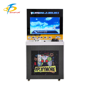 Máquina de juego de arcade comercial barata, edición de gabinete de madera para juegos de PC, máquina de juego 4K para 2 jugadores que funciona con monedas, ahorra mano de obra de <span class=keywords><strong>alquiler</strong></span> - Product Image 6