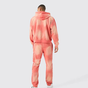 Conception personnalisée Hommes 100% Coton Survêtement Pakistan Puff Printing Jogger Pantalon Survêtement Évasé Écologique Hiver Ensembles - Product Image 3