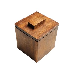Caja de madera de estilo vintage con tapa con bisagras-Cofre decorativo con cerradura para recuerdos Objetos de valor Accesorios Artículos atesorados - Product Image 5