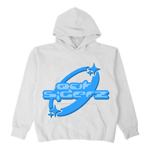 เสื้อฮู้ดผ้าคอตตอนใส่ได้ทั้งชายและหญิงเสื้อฮู้ดผ้ากำมะหยี่แขนยาวโอเวอร์ไซส์พิมพ์ลายปัก3D เรียบ - Product Image 1