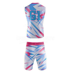 Uniforme 7v7 de Diseño Personalizado al Por Mayor, Tela Premium, Estilo de Movimiento Flexible - Product Image 3