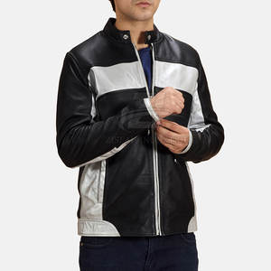 Veste de moto en cuir respirant très vendue Veste de moto en cuir personnalisée OEM - Product Image 4