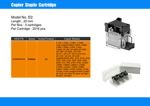 Cartuchos de grapas de copiadora, 2 C - Product Image 4