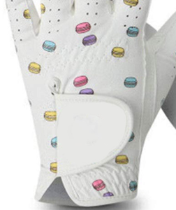 Acheter des gants de golf en cuir blanc Cabretta de qualité supérieure pour hommes tissu respirant logo personnalisé pour le sport - Product Image 5