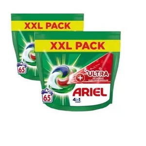 Ariel 4in1 <b>Laundry</b> <b>Detergent</b> <b>Pods</b> + Ultra Stain Remover - 130 Washes - Product Image 6