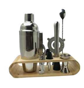 Best Style Glossy Polished Bartender Tools <b>Set</b> Steel <b>Cocktail</b> Shaker Handmade Drink Mixing <b>Cocktail</b> Shaker <b>Set</b> - Product Image 1