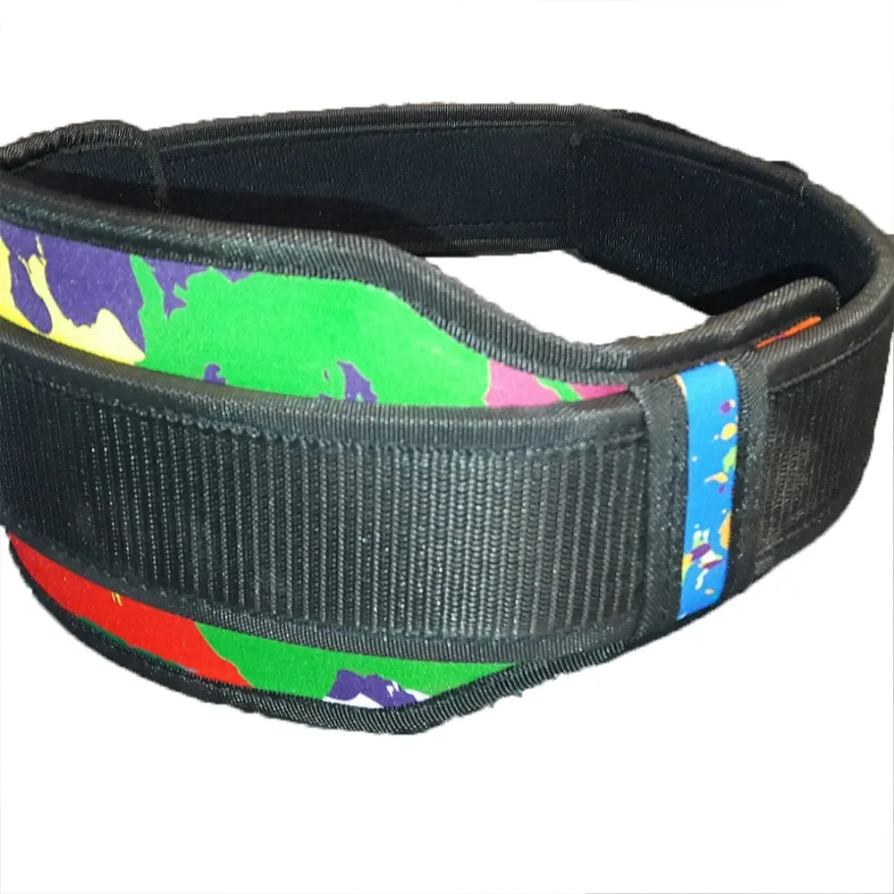 Cinturón de levantamiento de pesas con logotipo personalizado, cinturón de neopreno para espalda, gimnasio, ejercicio, entrenamiento, cinturón de levantamiento