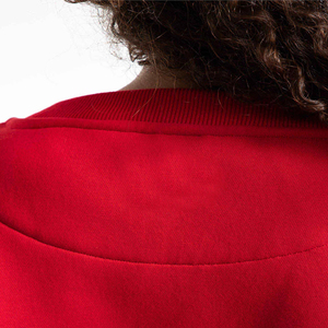 เสื้อฮู้ดผ้าคอตตอนถักแนวสตรีทแวร์ปล่อยไหล่ระบายอากาศเป็นมิตรต่อสิ่งแวดล้อมออกแบบได้ตามต้องการ - Product Image 5