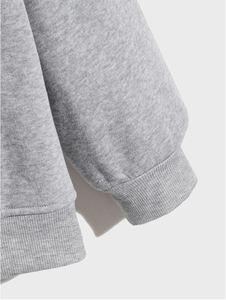 เสื้อมีฮู้ดแบบมีซิปสำหรับผู้ชายและผู้หญิงชุดสเวตเชิ้ตผ้าฟลีซเทอร์รี่ใส่ได้ทั้งชายและหญิง - Product Image 3