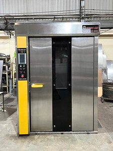 Factory Direct Sales Industrial Bread Oven 32 Trays With Trolley Custom Logo <b>Rotary</b> Oven Industrial Oven Made in Vietnam Factory - Product Image 2