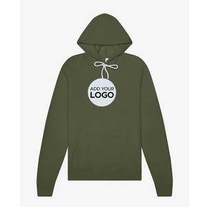 Sudadera con Capucha Básica de Algodón Marrón Bella+Canvas con Cremallera, Sudadera de Algodón y Poliéster - Product Image 4