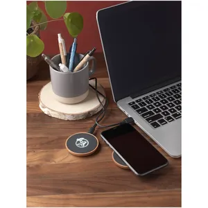 Stazione di Ricarica Wireless W13 Personalizzata per Regali Promozionali e Aziendali - Product Image 3