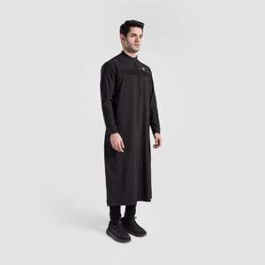 Thobe Deportivo Negro, Ropa Deportiva Modesta - Product Image 3