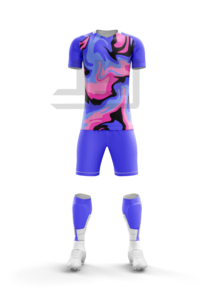 Ropa Deportiva de Fútbol Transpirable de Primera Calidad, 100% Poliéster, Camiseta y Pantalones Cortos para Partidos de la Liga de Campeonatos - Product Image 2