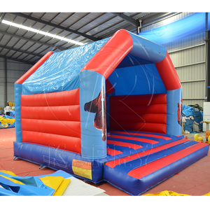 Durable PVC <b>Inflatable</b> Castle Large Bounce House Kids Outdoor Jumping <b>Bouncer</b> Commercial Amusement Equipment - Product Image 3