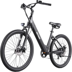 Bicicleta Eléctrica Gotrax Dolphin 26 de Alta Calidad, Alcance Máximo de 30 Millas (Asistencia al Pedaleo 1) y Potencia de 20 mph con Motor de 500 W, 5 Niveles de Asistencia al Pedaleo - Product Image 3