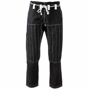Kimono de Jiu-Jitsu Blanc en Tissu Perlé pour Adultes, 100% Coton Respirant avec Logo Avant - Tenue d'Arts Martiaux Karaté - Product Image 5