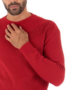 Pakistan Manufacturer High Quality Men Knit Sweater Wholesale Price OEM/ODM Service Winter Wear Breathable Men Cotton Sweaters - Product Image 5