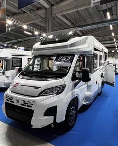 Autocaravana de Lujo 4x4 con Tracción en las Cuatro Ruedas, Mini Caravana, Remolque RV para 4 Personas, Camper Todoterreno de Fibra de Vidrio con Ducha y Baño - Product Image 2