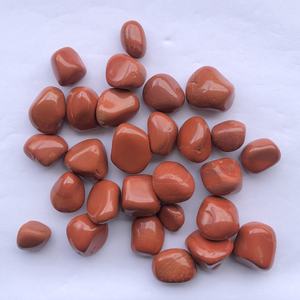 Piedra de jaspe rojo Natural de 10mm y 20mm, tamaño libre, pepitas caídas pulidas sin perforar, piedras preciosas al por mayor, precio de fábrica, proveedor en línea - Product Image 3