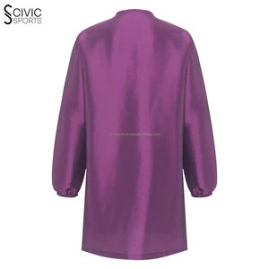 Vente en gros Veste de barbier durable Vêtements d'extérieur Smocks pour salons de beauté Vente à chaud Service OEM disponible - Product Image 4