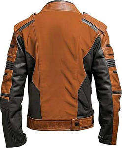 Chaqueta vaquera para hombre con logotipo personalizado 2025, ropa informal ajustada, OEM, ODM, precio de fábrica al por mayor - Product Image 2