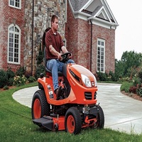 Mini tracteurs de jardin agricole avec tondeuse pour les petites exploitations moteur puissant et large plateau de coupe construit pour des résultats de jardinage professionnels