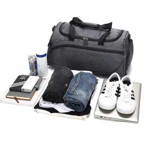 Vente en gros de sacs de sport de luxe pour hommes et femmes avec chaussures et compartiment humide sac de sport pour le voyage, le sport, le fitness et l'entraînement - Product Image 1