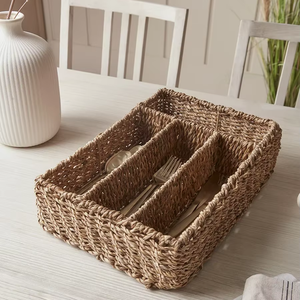 Plateau de rangement Seagrass Vaisselle personnalisée Ustensiles de cuisine Écologiquement et sans danger pour la santé Produits vietnamiens en gros. - Product Image 1