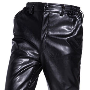 Pantalon en cuir de vachette taille haute pour hommes Nouveau Meilleur style Mode Design personnalisé Vente en gros Prix bon marché Service OEM - Product Image 5
