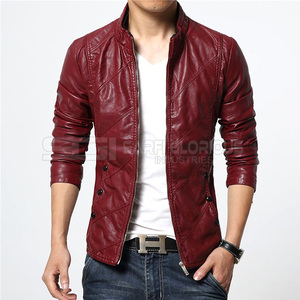 2025 nouveau Design vestes en cuir pour hommes Top qualité hiver ample surdimensionné hommes vestes en cuir épaissi cuir Bomber veste - Product Image 3