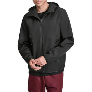 Chaqueta Cortavientos Impermeable Ligera de Alta Calidad para Hombre, Color Sólido de Moda con Proceso de Revestimiento Duradero - Product Image 1