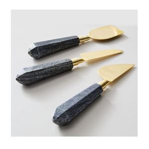 Juegos de cubiertos de alto estándar de diseño moderno de metal ecológico para decoraciones de hoteles y restaurantes en casa - Product Image 3