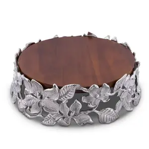 Fabuleux Design Forme Ronde Dessert et Gâteau Stand Meilleure Qualité Grande Taille Gâteau Salade Collations Dessert Stand - Product Image 1